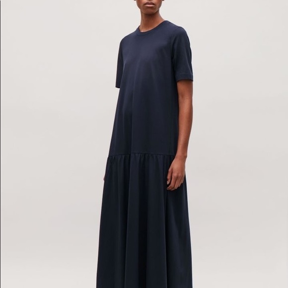 COS Dresses & Skirts - Cos navy maxi dress
